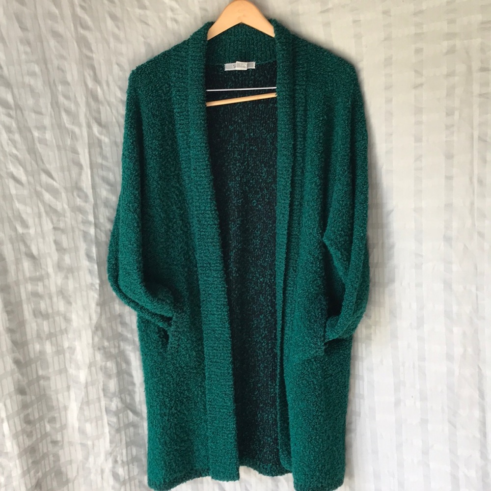 Segue long cardigan sweater coat Sz L